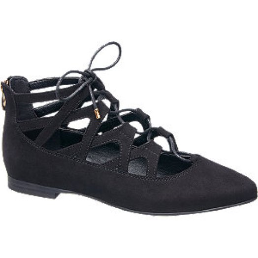 Lace up fűzős balerina