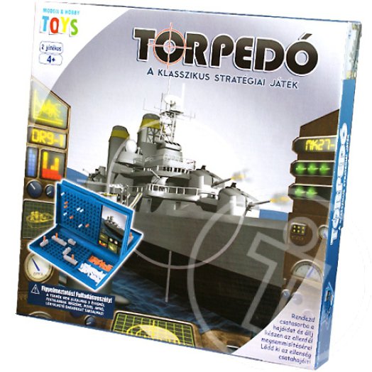 Torpedó - klasszikus stratégiai társasjáték