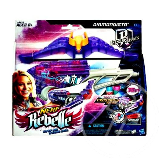 NERF Rebelle: Secrets And Spies - Diamondista szivacslövő fegyver