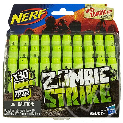 NERF N-Strike Elite Zombie Strike: Lőszer utántöltő készlet - 30 db