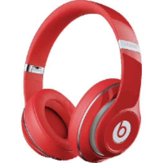 STUDIO WI OVER-EAR bluetooth fejhallgató, piros