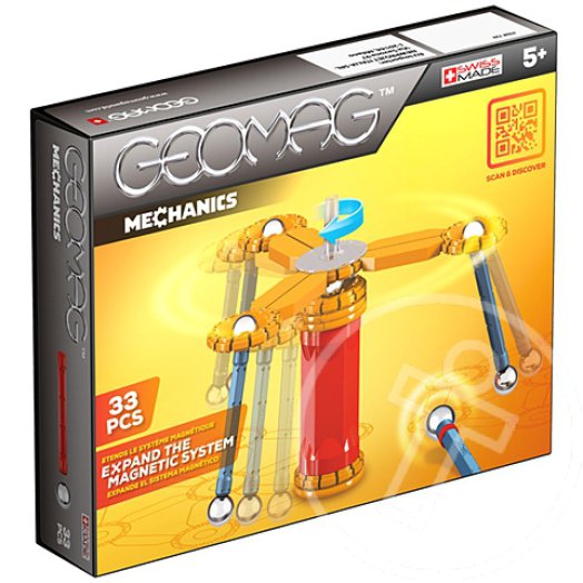 Geomag Mechanics: 33 darabos készlet