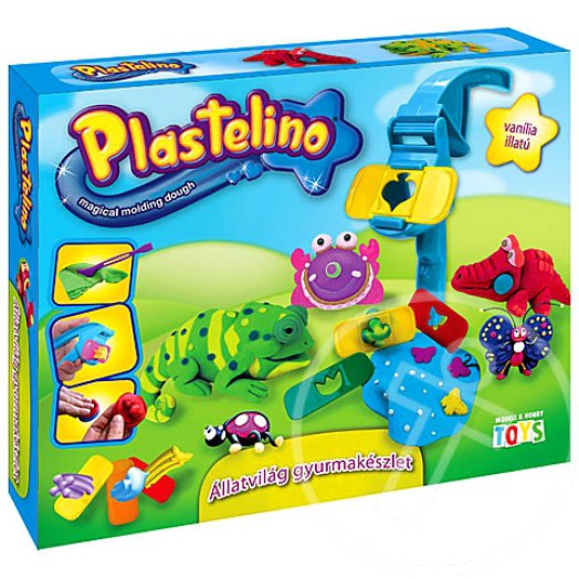 Plastelino: Állatvilág gyurmakészlet