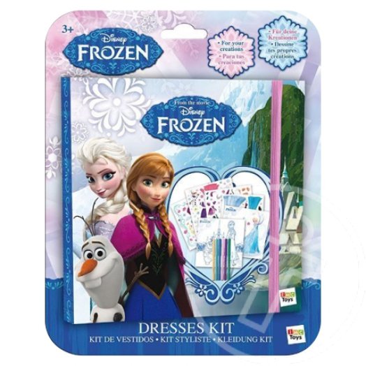 Disney hercegnők: Jégvarázs divattervező kifestő