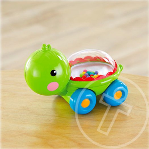 Fisher-Price Poppity guruló csörgő teknős bébijáték