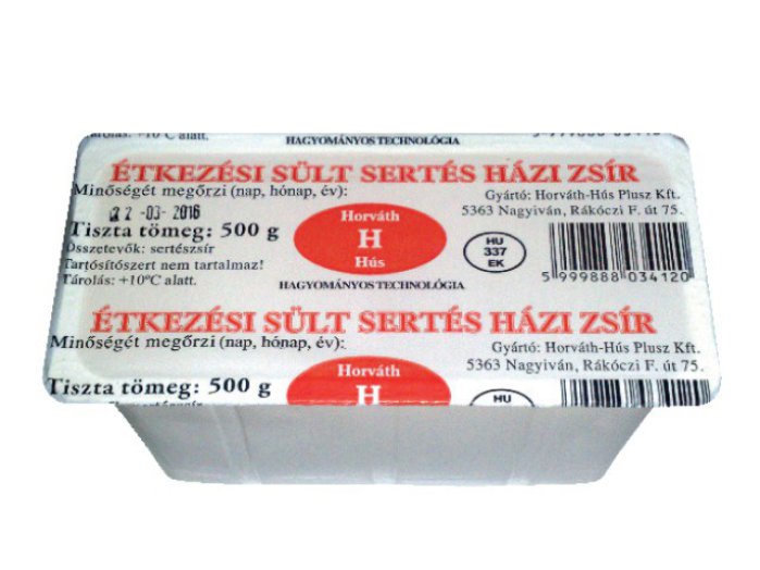 Étkezési sertészsír