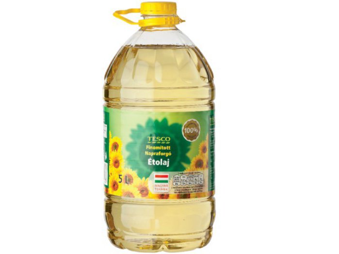 TESCO napraforgó-étolaj