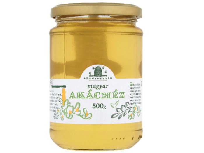 Akácméz üvegben