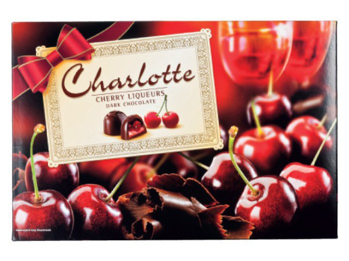 Charlotte konyakmeggyes desszert