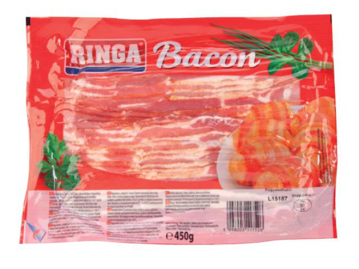 Ringa szeletelt bacon