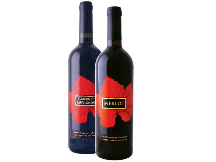 Szőlőleveles Merlot vagy Cabernet Sauvignon