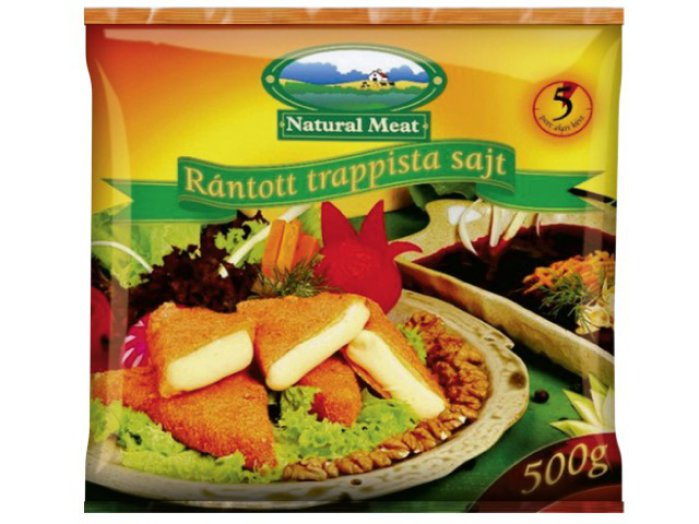 Natural Meat rántott trappista sajt