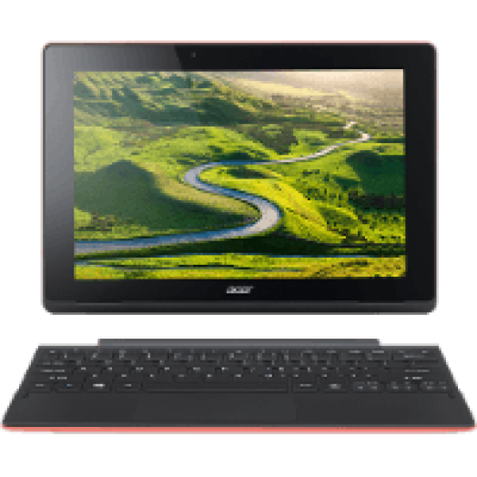 Aspire Switch 10 E 2in1 eszköz piros NT.G0PEU.004 (10,1" IPS/Intel Atom/64GB eMMC/Windows 10)