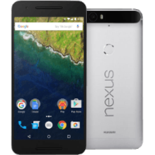 Nexus 6P 32GB ezüst kártyafüggetlen okostelefon