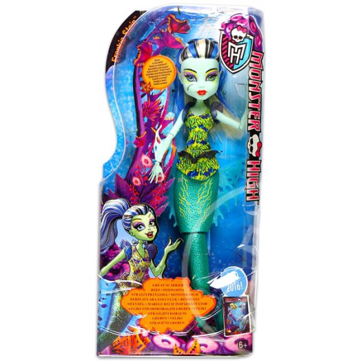 Monster High Rémséges mélység alap sellőbabák - Frankie Stein