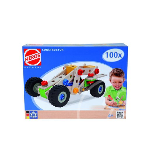 Heros fa építőjáték - quadok, 100 darabos