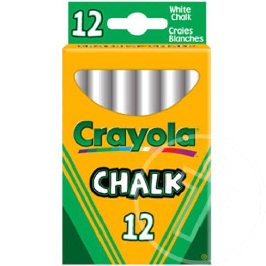 Crayola: Fehér táblakréták