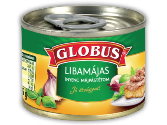 Globus ínyenc májpástétom