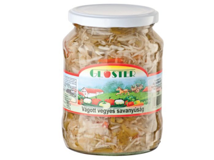 Gloster vágott vegyes savanyúság
