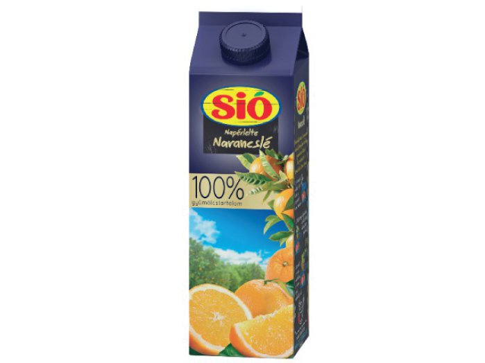Sió 100%-os gyümölcslé vagy 50%-os őszibaracknektár vagy Sió Aktív zöldség-gyümölcsital