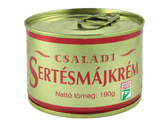 Családi sertésmájkrém vagy baromfimájas