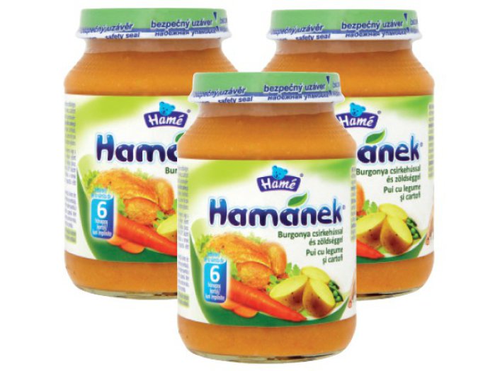Hamé húsos bébiétel