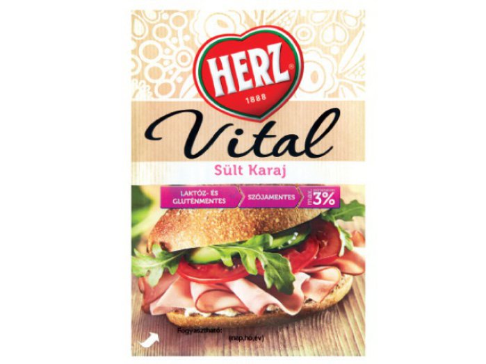 Herz Vital füstölt főtt sonka vagy sült karaj