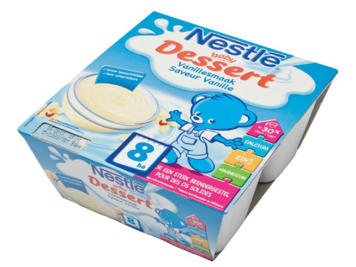 Nestlé babadesszert vagy Baby Yogo desszert