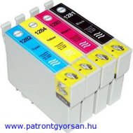 Epson T1285 utángyártott tintapatron multipack 4 szín egy dobozban chipes (Prémium minőség)