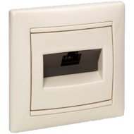 VALENA INF. CSATL.ALJZ. 1XRJ4 8POL. UTP, CAT5E KOMPLETT ELEFÁNTCSONT
