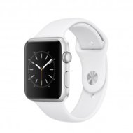 Apple Watch Series 1 - 42 mm-es, ezüst színű alumíniumtok fehér sportszíjjal