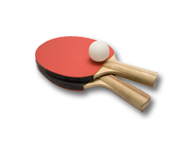 Ping-pong ütő, labda, kiegészítő