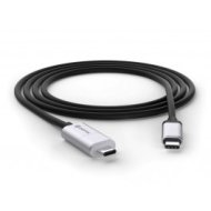 Griffin - USB-C mágneses adatkábel - Fekete/Ezüst