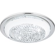 ACOLLA LED MENNY.L 8,2W 820LM D:29CM ACÉL/ÜVEG/KRISTÁLY