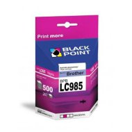 Black Point patron BPBLC985XLM (Brother LC985M) piros