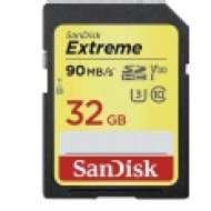 173355 EXT SDHC CARD 32GB 90MB/S V30 UHS-I U3