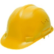 10372YL Munkavédelmi sisak sárga