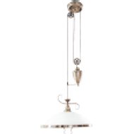 2756 Elisett, függeszték, E27 1x MAX 60W, bronz/ fehér