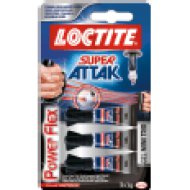 H1880803 Loctite Super Attack Power Flex mini trio gél, 3x1g