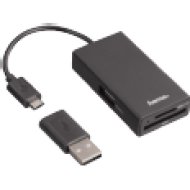 Kártyaolvasó/USB hub/OTG adapter (54141)