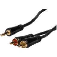 122299 3,5 mm Jack - RCA összekötő kábel 3 m