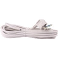 S14323 FLEXO 3X1,5 H05VV-F 3m fehér szerelt kábel