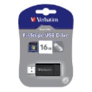 Pinstripe 16GB USB 2.0 pendrive fekete