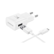 Fehér USB C hálózati töltő 2A gyorstöltő