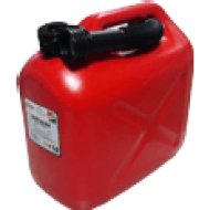 Benzinkanna 10 l, kiöntőcsővel