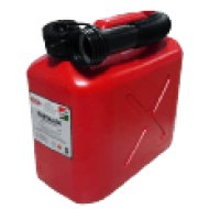 Benzinkanna 5 l, kiöntőcsővel