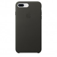 Apple - iPhone 8 Plus/7 Plus bőrtok – szénszürke