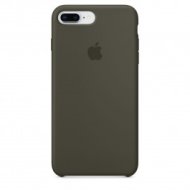 Apple - iPhone 8 Plus/7 Plus szilikontok – sötét olívazöld