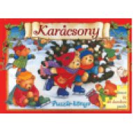 Karácsony - Puzzle-könyv - Benne öt 48 darabos puzzle