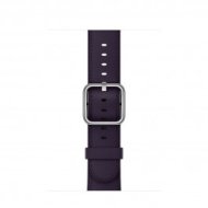 Apple - 42 mm-es szíj klasszikus csattal - Mély Padlizsán